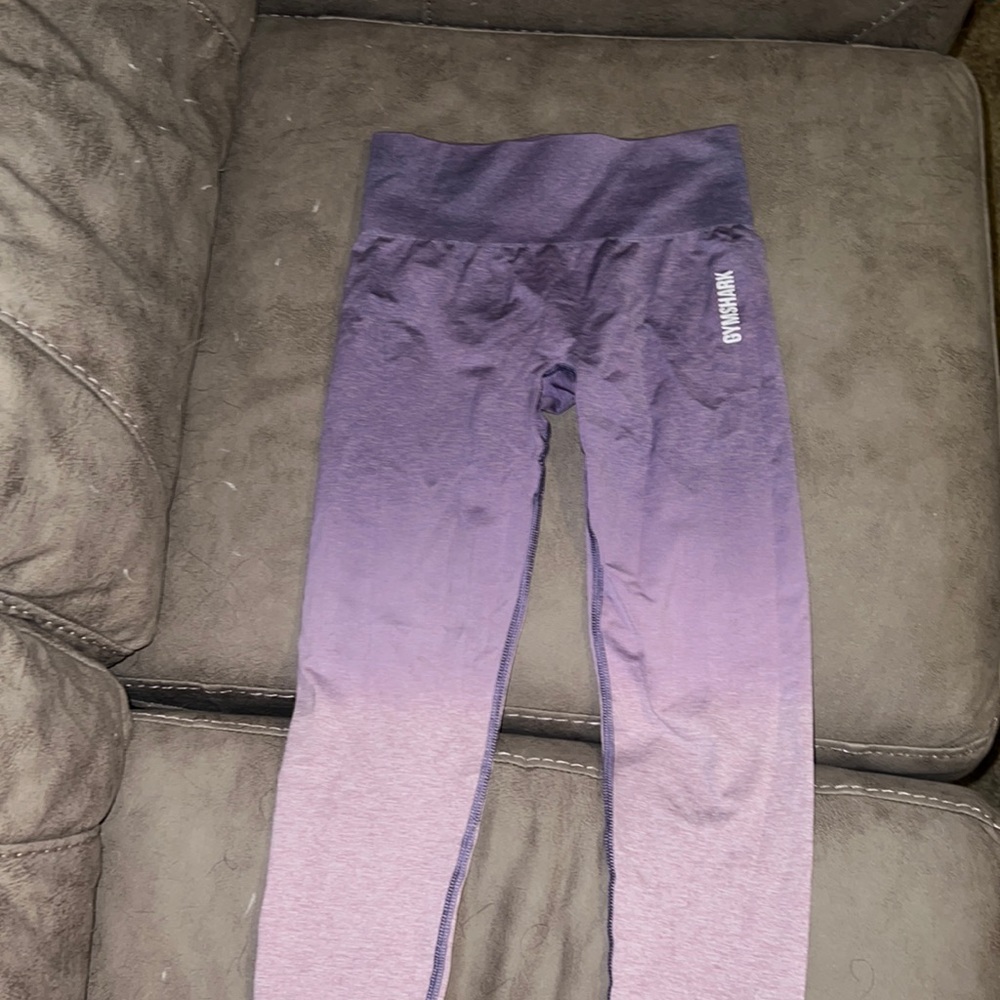 Gymshark purple ombré leggings